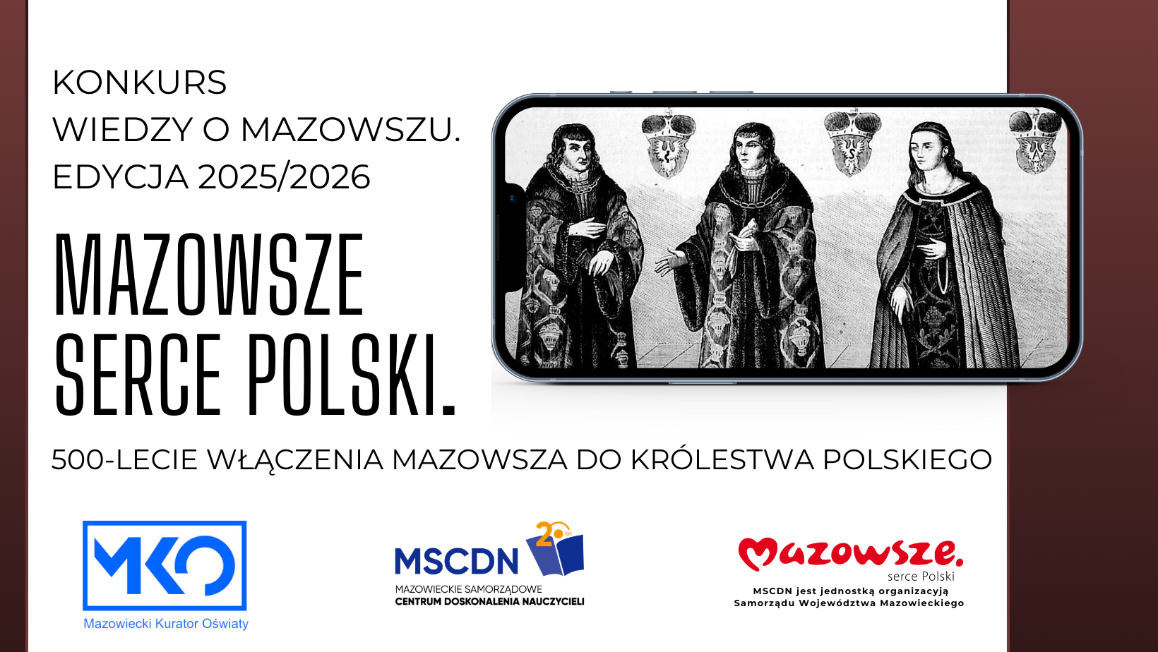 Konkurs wiedzy o Mazowszu 2025/2026