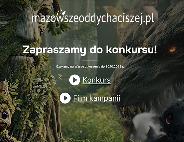 KONKURS DLA SZKÓŁ I UCZNIÓW Z WOJEWÓDZTWA MAZOWIECKIEGO!