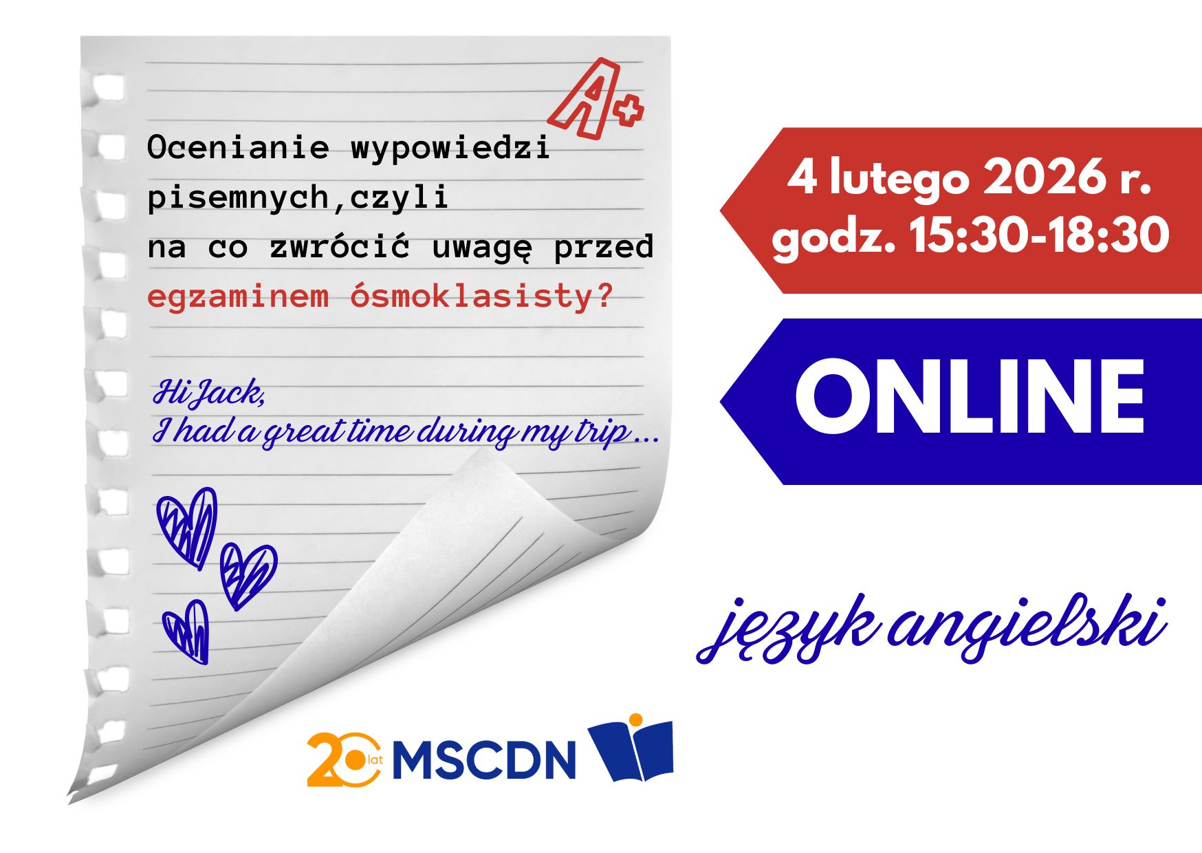 Ocenianie wypowiedzi pisemnych – na co zwrócić uwagę przed egzaminem ósmoklasisty?