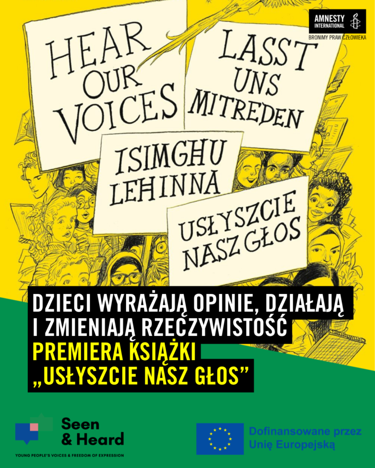 DZIECI WYRAŻAJĄ OPINIE, DZIAŁAJĄ I ZMIENIAJĄ ŻECZYWISTOŚĆ – PREMIERA KSIĄŻKI „USŁYSZ NASZ GŁOS”