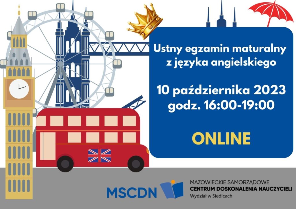 Ustny Egzamin Maturalny Z Języka Angielskiego - MSCDN